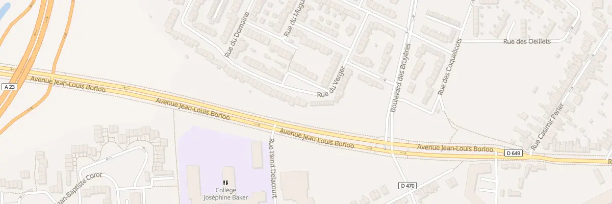 Plan du 29 Rue du Verger à Valenciennes