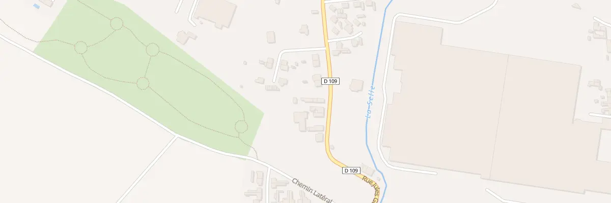 Plan du 38 Rue Jules Guesde à Solesmes