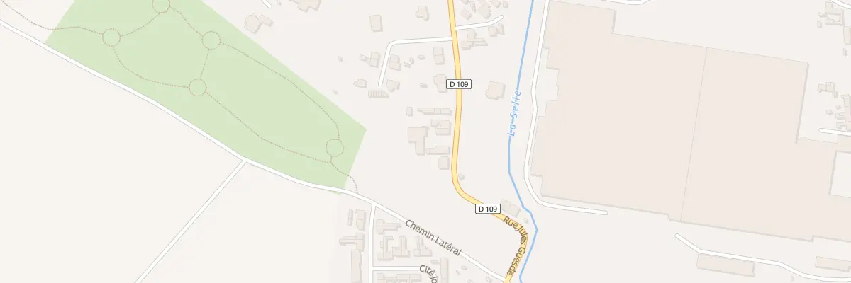 Plan du 46 Rue Jules Guesde à Solesmes