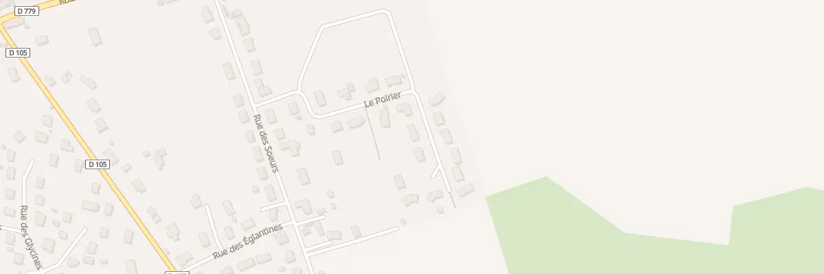 Plan du 5644 Le Poirier à Lusigny