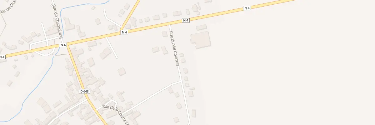 Plan du 14 Rue du Val Courtois à Courgivaux