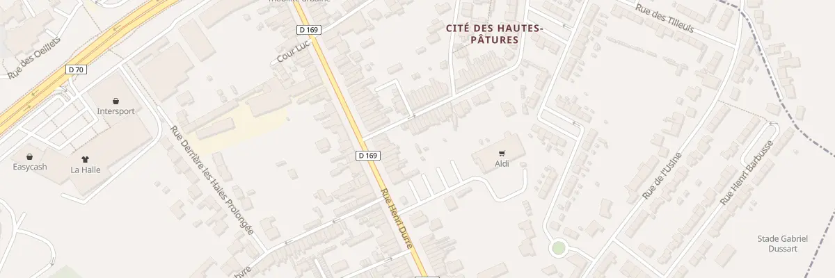 Plan du 44 Rue Gilberte à Raismes