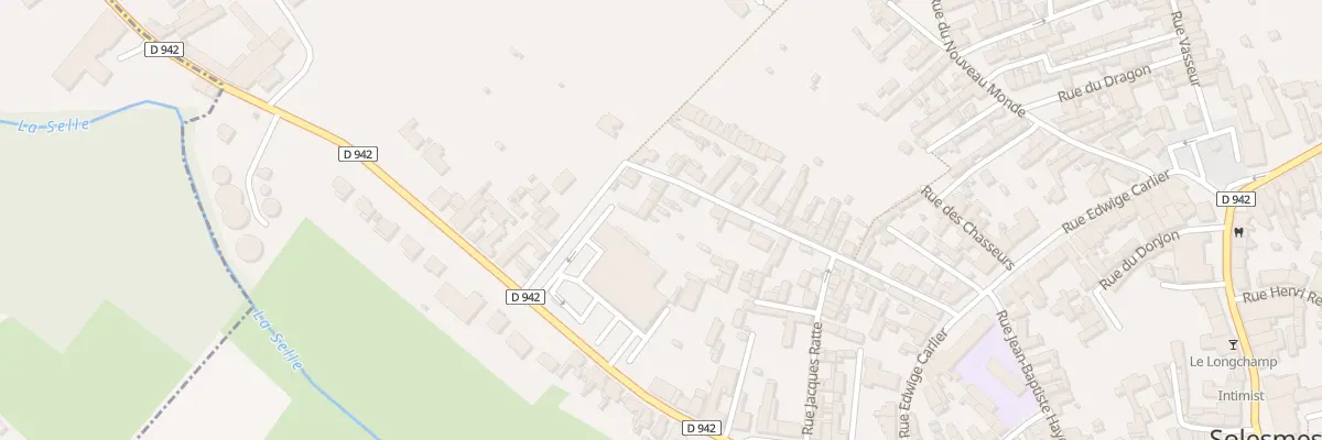 Plan du 33 Rue Gustave Bouviez à Solesmes