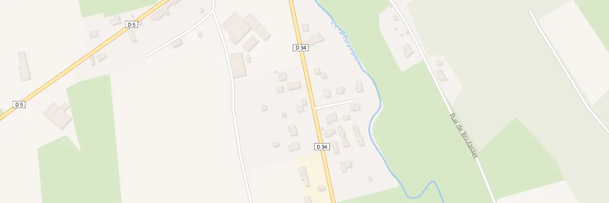Plan du 10 Rue du Père Castor à Brinon-sur-Beuvron