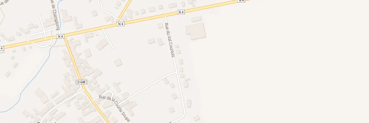 Plan du 12 Rue du Val Courtois à Courgivaux