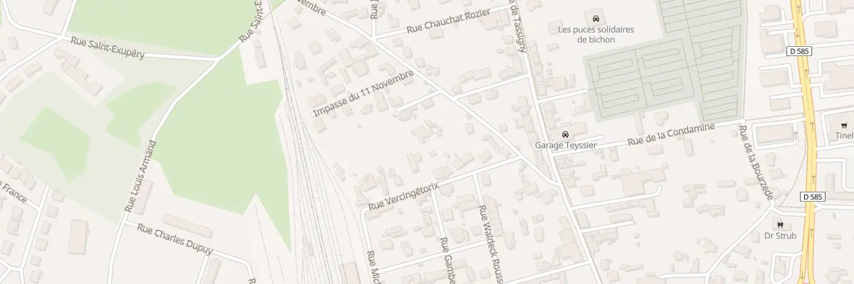 Plan du 12B Rue Vercingétorix à Langeac