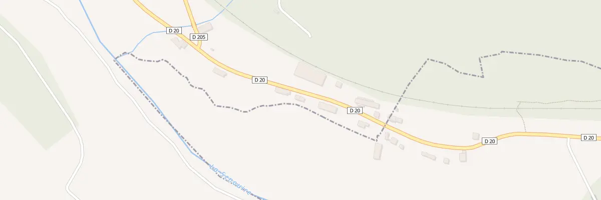 Plan du 5048 La Gare à Frugières-le-Pin