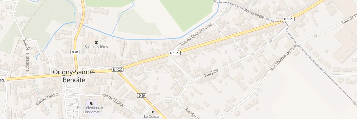 Plan du 76 Rue Pasteur à Origny-Sainte-Benoite