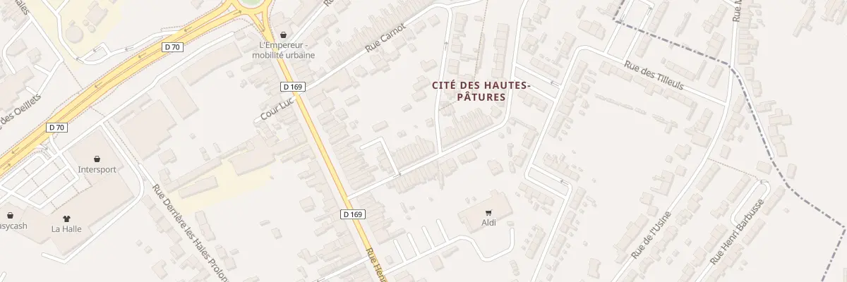Plan du 89 Rue Gilberte à Raismes
