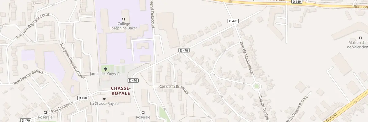 Plan du 165 Rue Lomprez à Valenciennes