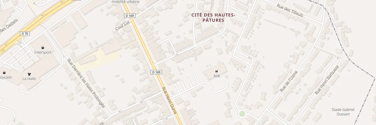 Plan du 66 Rue Gilberte à Raismes