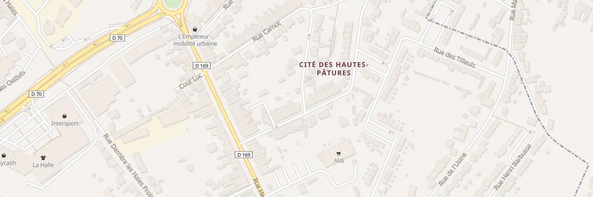 Plan du 95 Rue Gilberte à Raismes