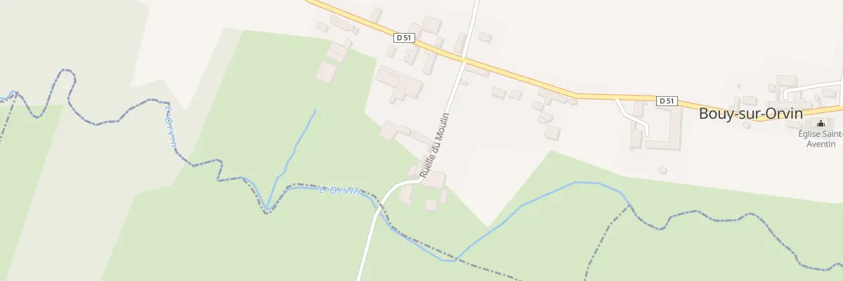 Plan du 2 Rle du Moulin à Bouy-sur-Orvin