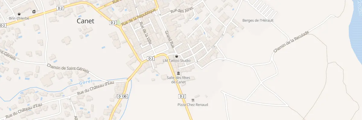 Plan du 18 Rue des Barrys à Canet