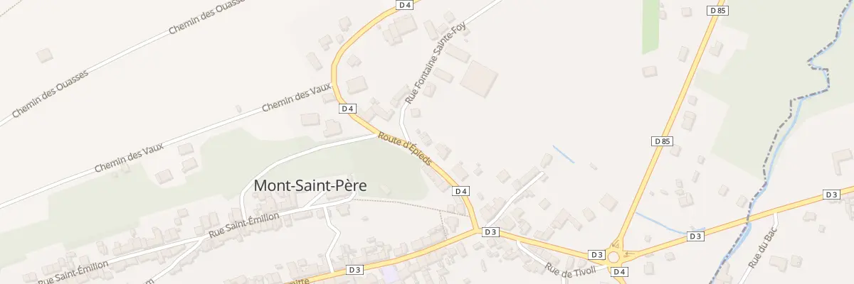 Plan du 6 Rte d’Epieds à Mont-Saint-Père