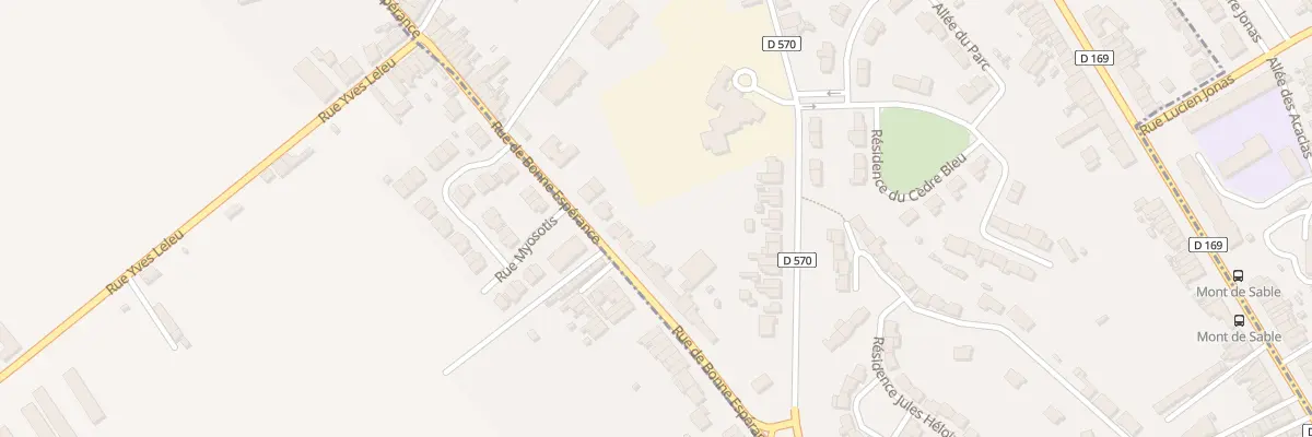 Plan du 47 Rue de Bonne Espérance à Raismes