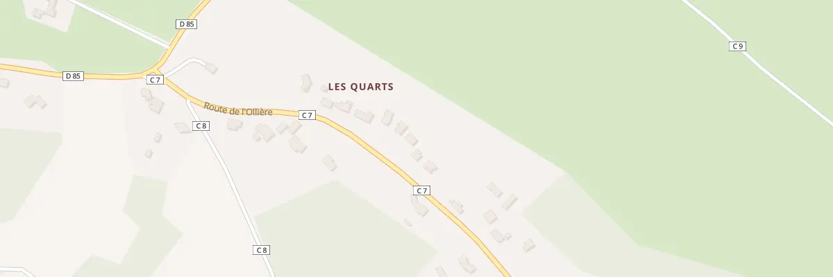 Plan du 5263 Les Quarts à Dorat