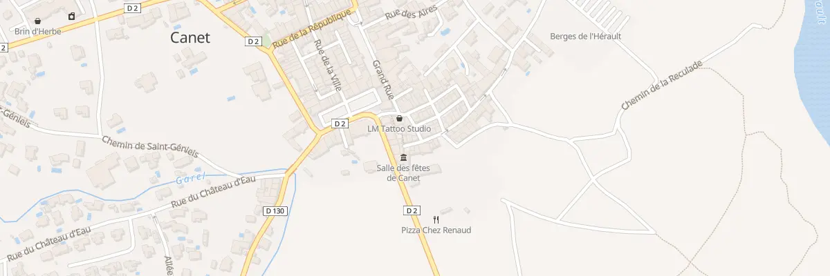 Plan du 32 Rue des Barrys à Canet