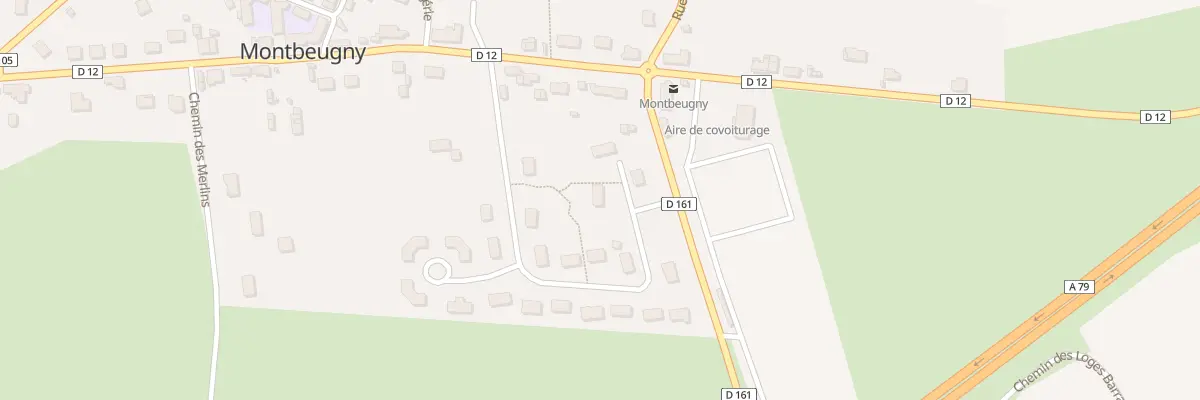 Plan du 17 Rue des Bruyères à Montbeugny