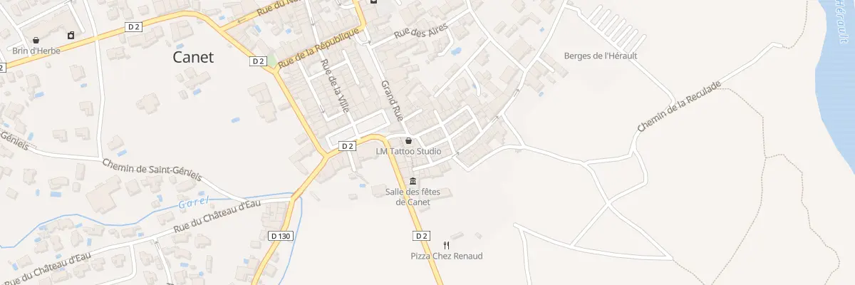 Plan du 15 Rue des Barrys à Canet