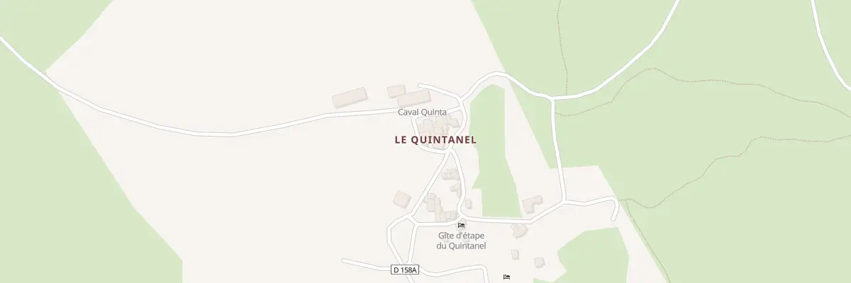 Plan du 5059 Le Quintanel à Blandas