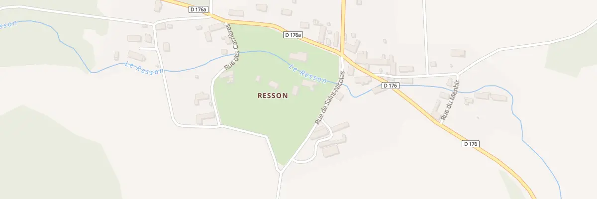Plan du 153 Le Camp de Ville à La Saulsotte