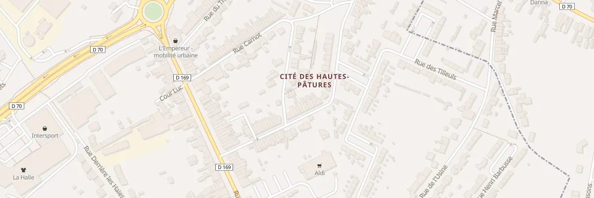 Plan du 133 Rue Gilberte à Raismes
