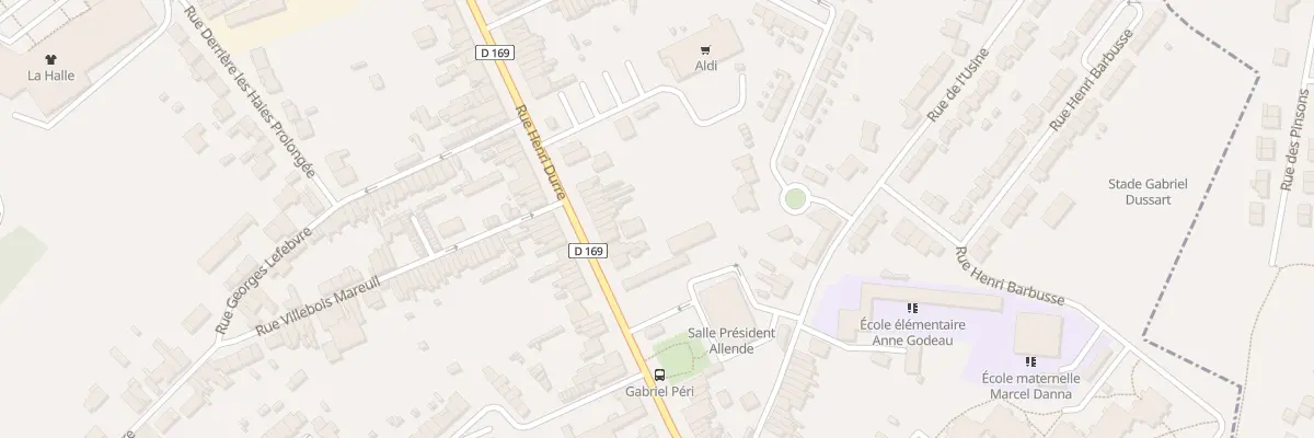 Plan du 213 Rue Henri Durre à Raismes