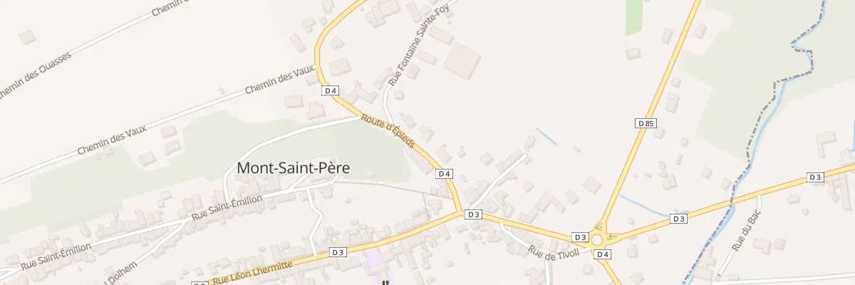 Plan du 4B Rte d’Epieds à Mont-Saint-Père