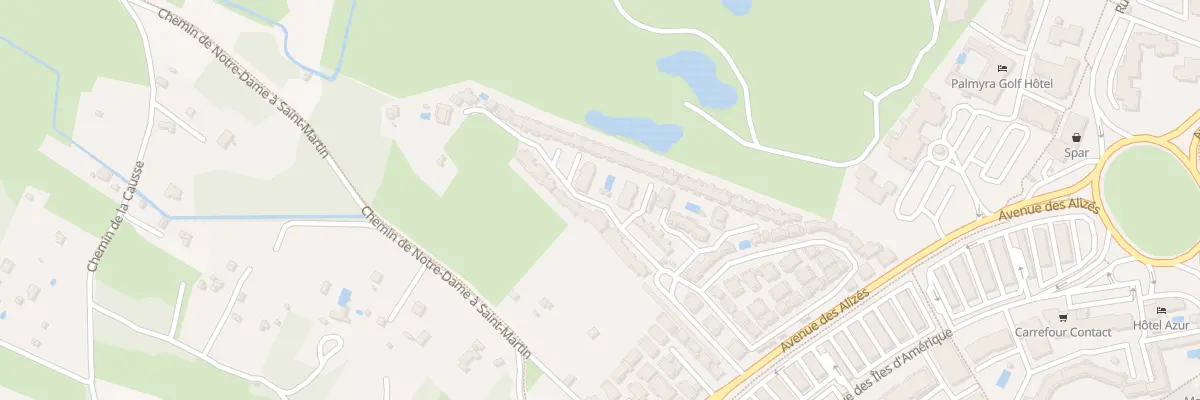Plan du 6 Rue des Tropiques à Agde