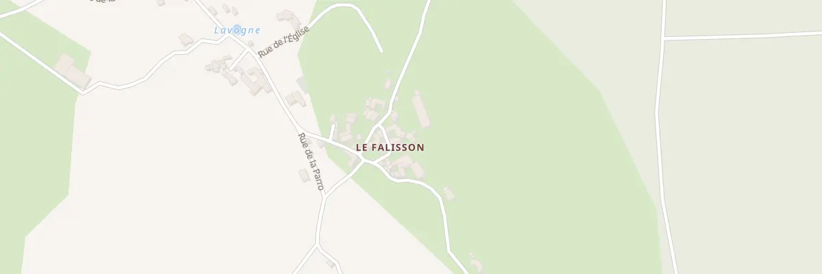 Plan du 5060 Le Falisson à Saint-Bauzile