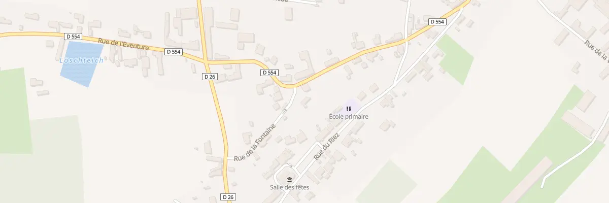 Plan du 1 Rue de la Fontaine à Monceau-lès-Leups