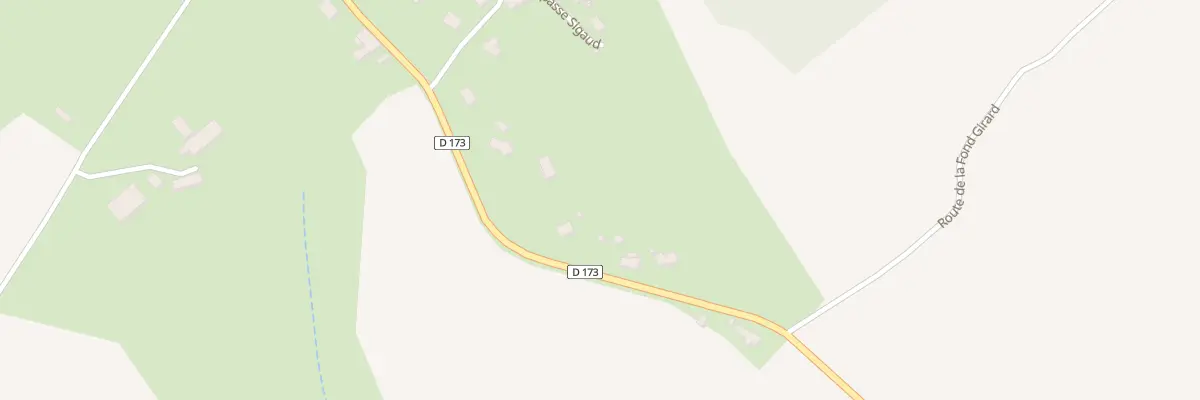 Plan du 50 Rte de Saint Félix à Magnet