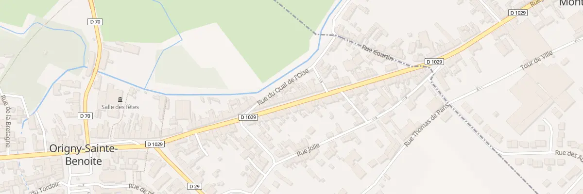 Plan du 135B Rue Pasteur à Origny-Sainte-Benoite