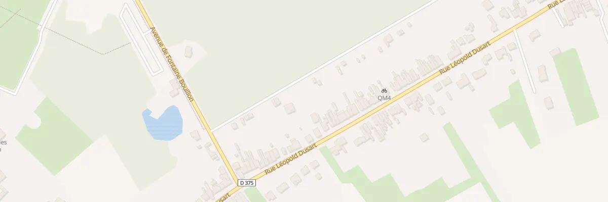 Plan du 877 Rue Leopold Dussart à Raismes