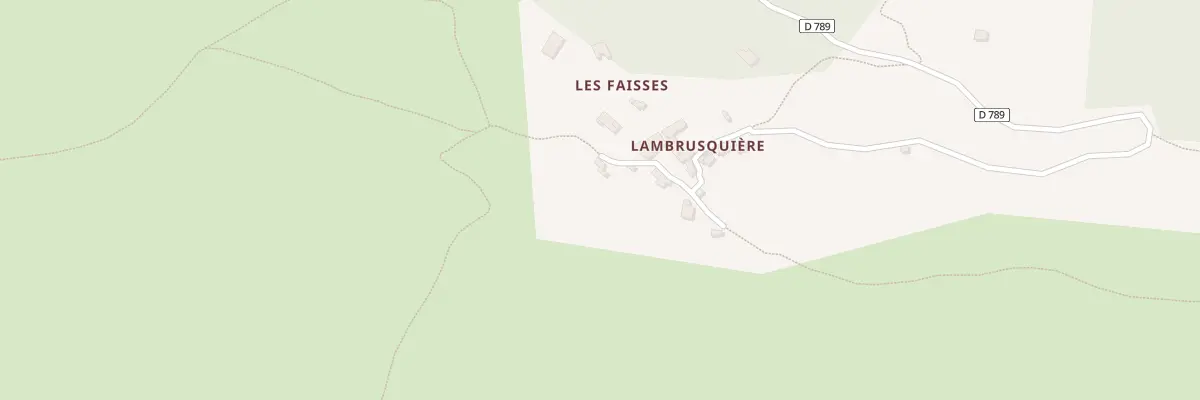 Plan du 5120 Lambrusquiere à Aumessas