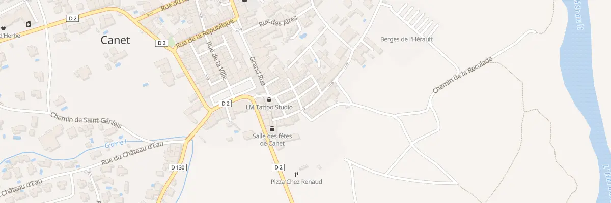 Plan du 85 Rue des Barrys à Canet