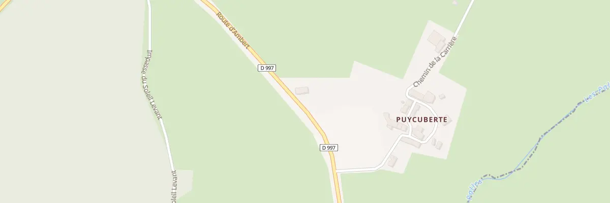 Plan du 5162 Puy Cuberte à Saint-Dier-d’Auvergne