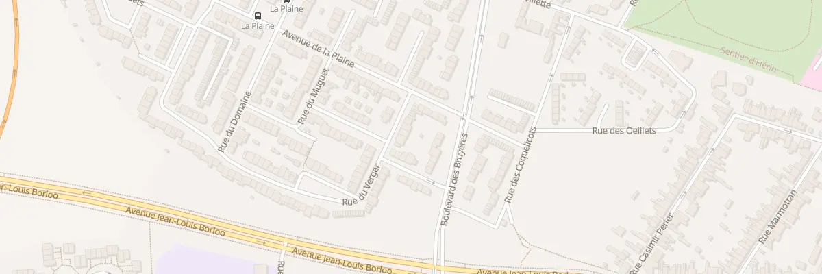 Plan du 5 Rue du Verger à Valenciennes