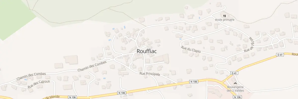 Plan du 5077 Rouffiac à Saint-Bauzile
