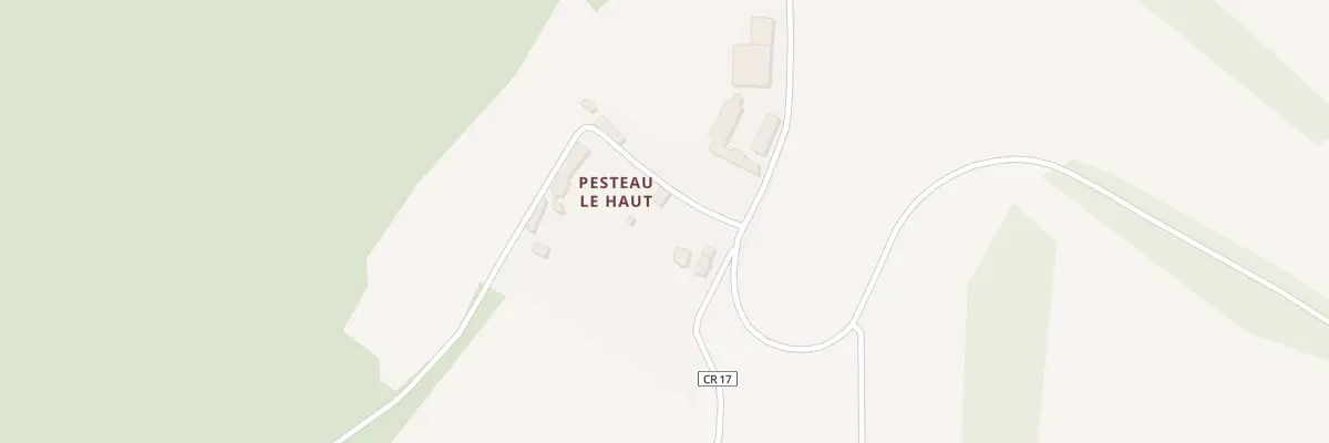 Plan du 16 Pesteau à Merry-Sec