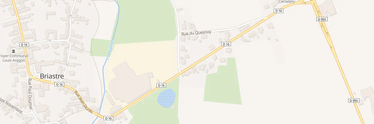 Plan du 2 Che Vert à Briastre
