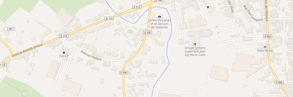 Plan du 9 Rue Jules Guesde à Solesmes