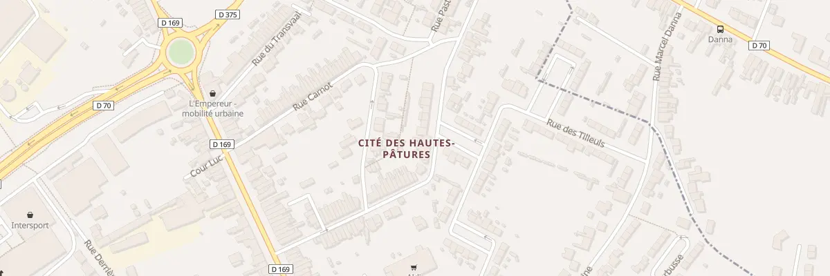 Plan du 225 Rue Gilberte à Raismes