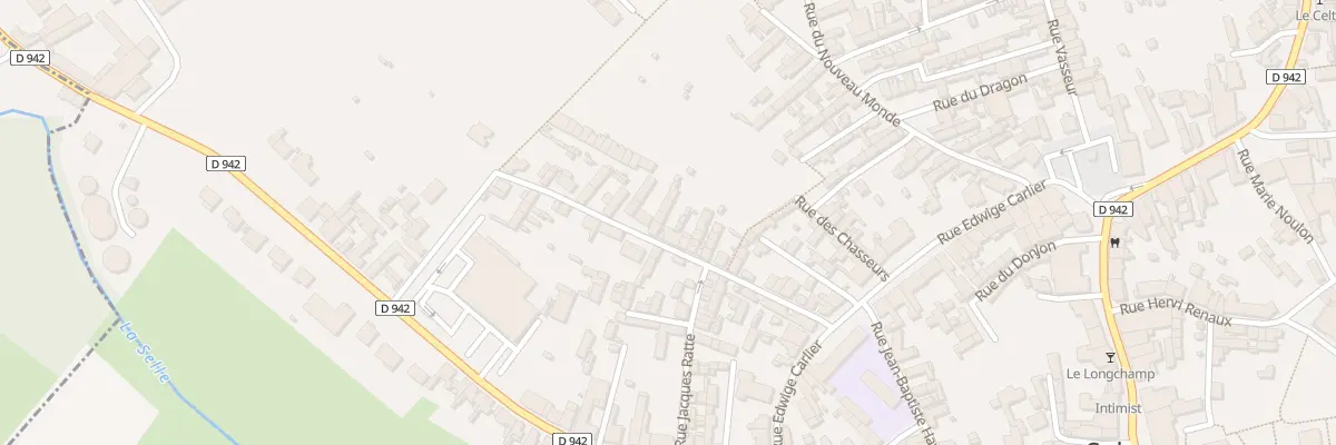 Plan du 40 Rue Gustave Bouviez à Solesmes