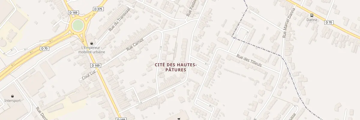 Plan du 235 Rue Gilberte à Raismes