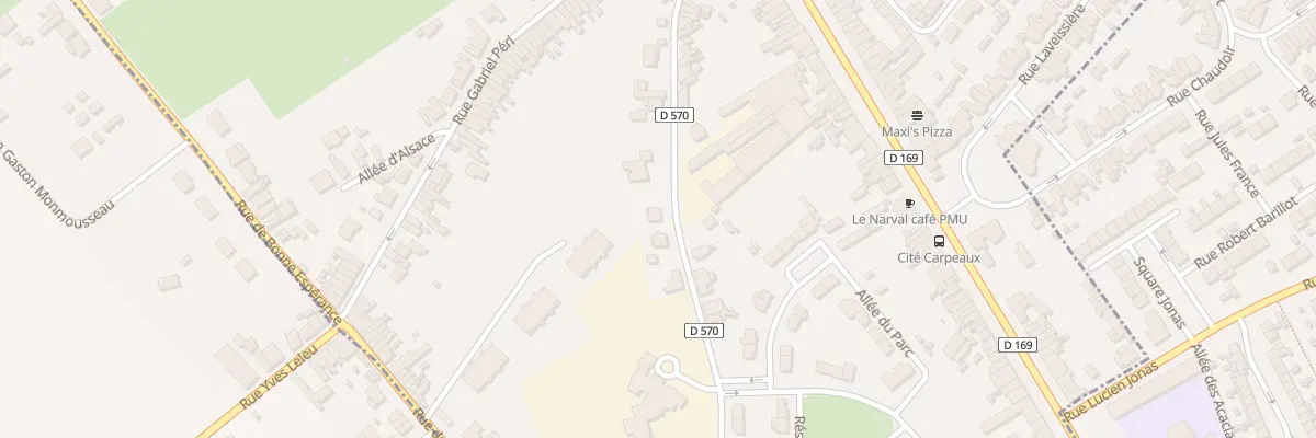 Plan du 246 Rue Corbeau à Raismes