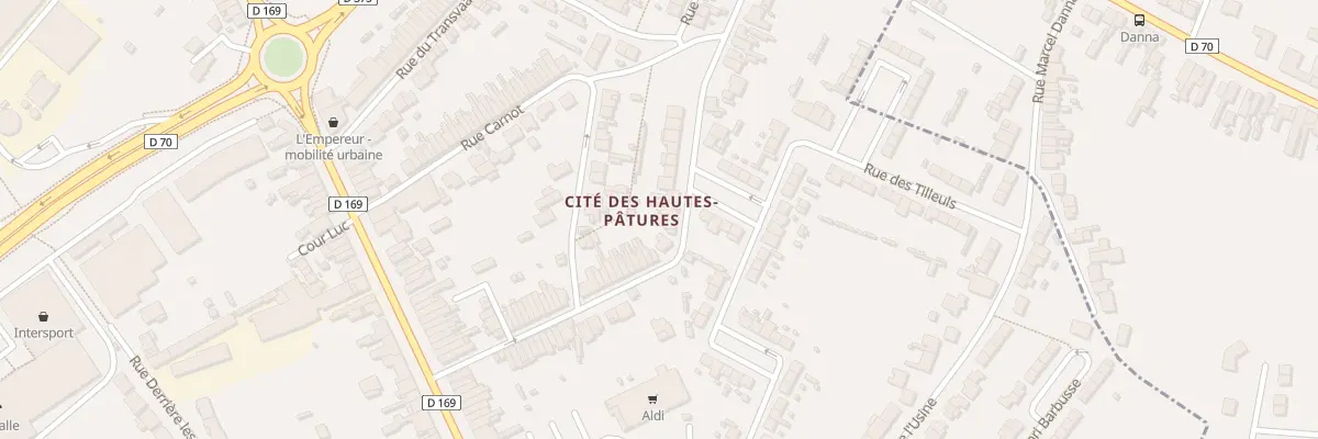 Plan du 209 Rue Gilberte à Raismes