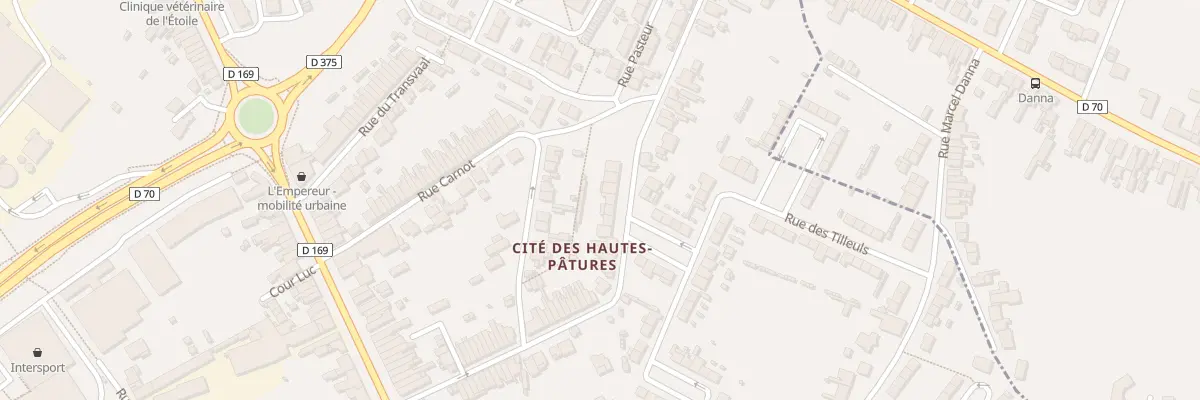 Plan du 257 Rue Gilberte à Raismes