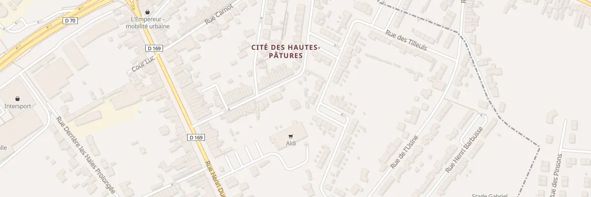 Plan du 152 Rue Gilberte à Raismes
